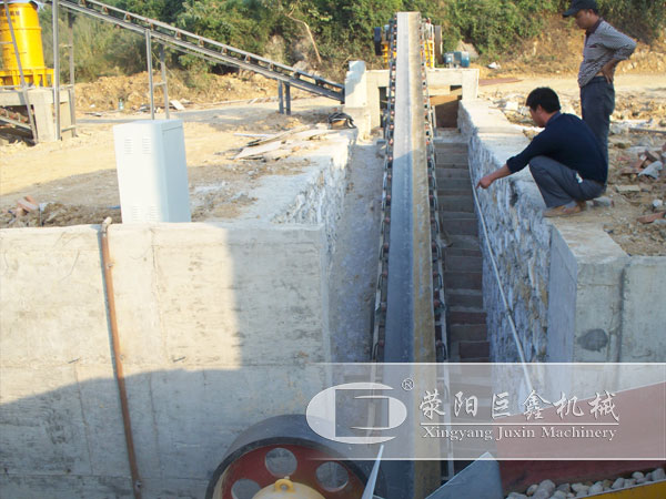 广西柳州时产50吨河卵石制砂生产线